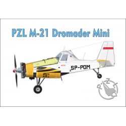 Magnes samolot PZL M-18 Dromader Mini